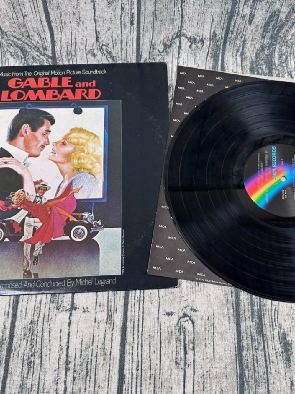 Gable & Lombard Original Motion Picture Soundtrack Vinyl Record LP